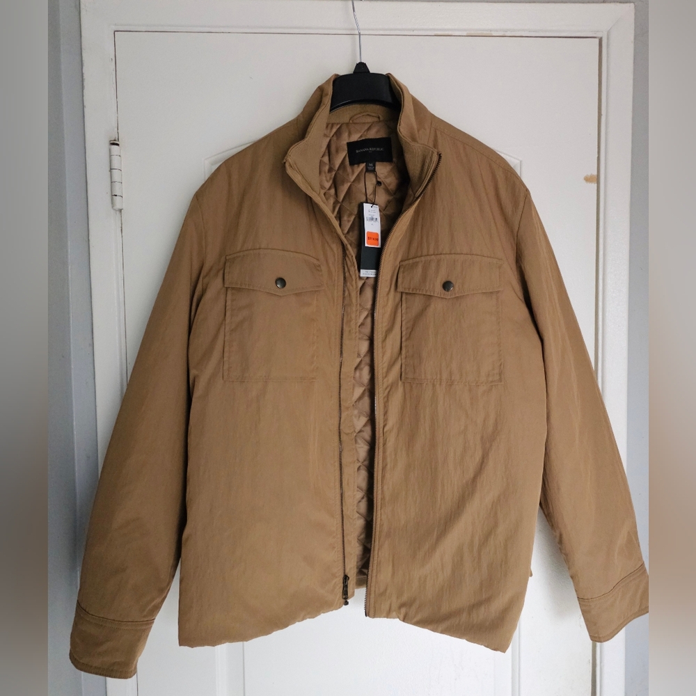 Men's Jacket Banana Republic Padded Mock-Neck Jacket XL